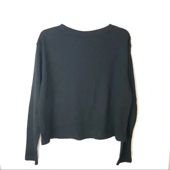 RDI black full sl thermal blouse XL - Picture 2 of 5